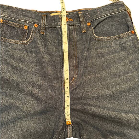 NWT Madewell Baggy Straight Jeans in Worn Indigo Wash Dark Wash‎ Hemp Blend 28 - Picture 13 of 15